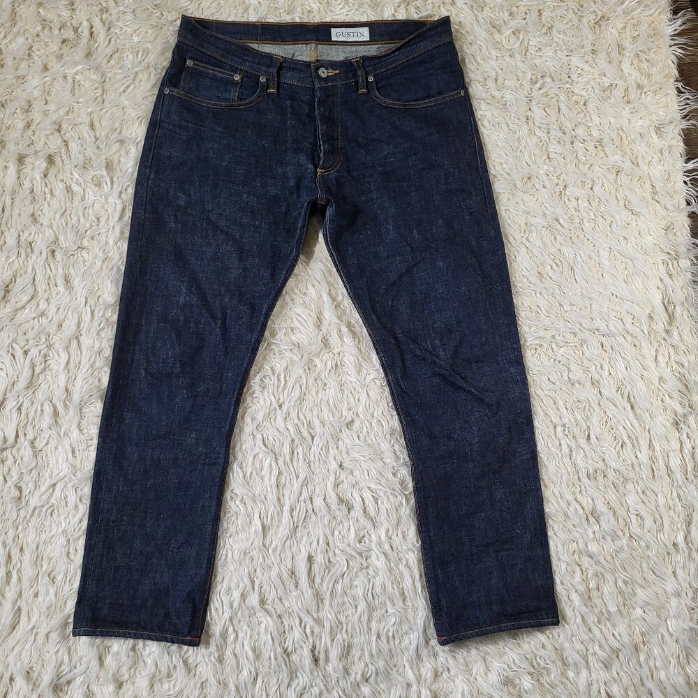Gustin Men’s Dark Indigo Jeans